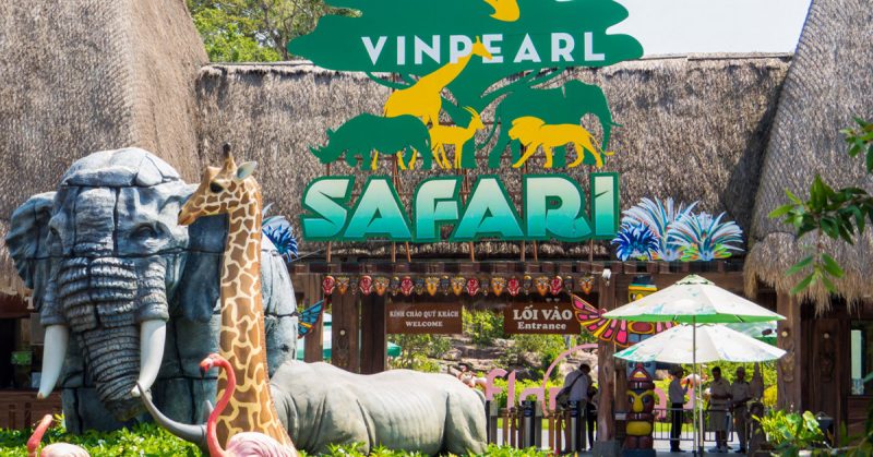 Mô hình nhốt người thả thú vô cùng độc đáo ở Vinpearl Safari Phú Quốc